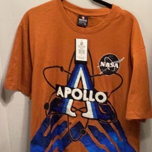 South Pole men’s rust Nasa Apollo, short sleeve T-shirt, T-
